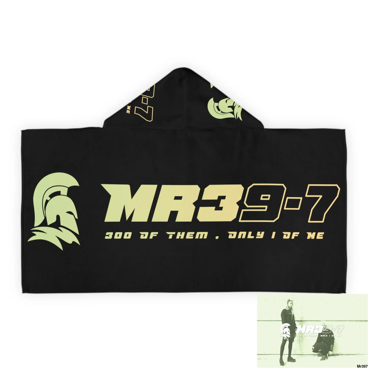Mr39-7 Youth Hooded Towel 24’’ × 48’’ All Over Prints