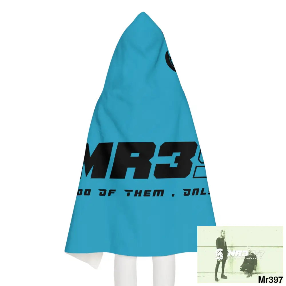 Mr39-7 Youth Hooded Towel 24’’ × 48’’ All Over Prints