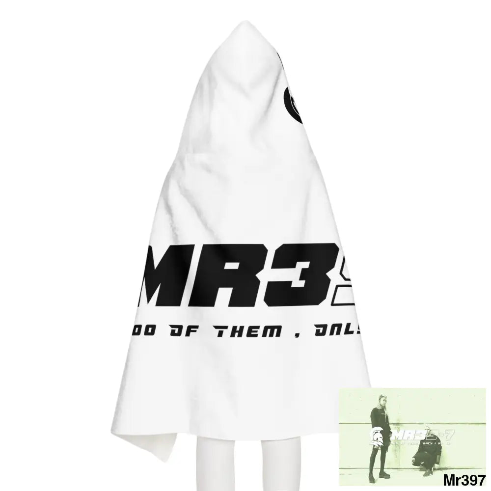 Mr39-7 Youth Hooded Towel 24’’ × 48’’ All Over Prints