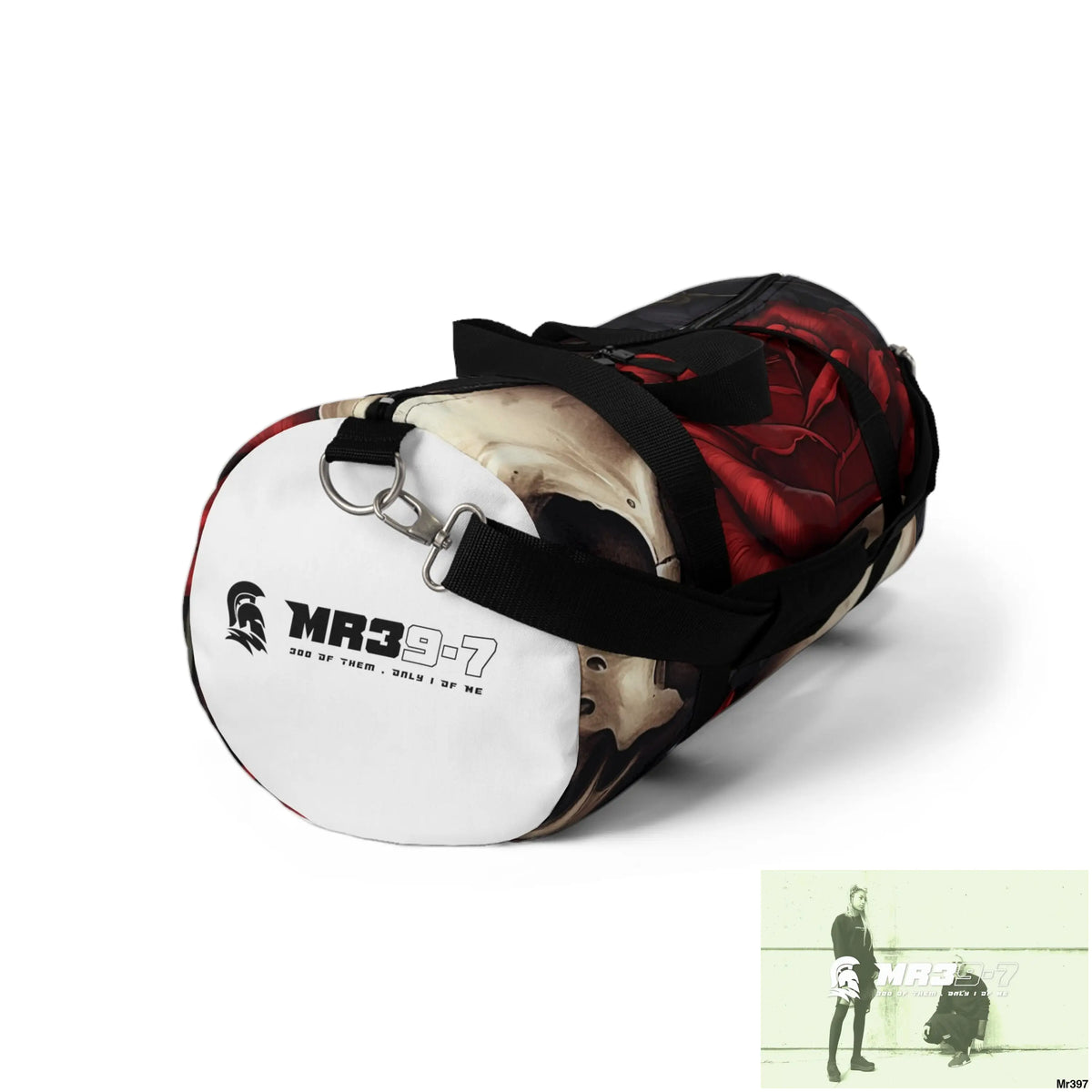 MR39-7Gothic Skulls & Roses Duffel Bag Bags