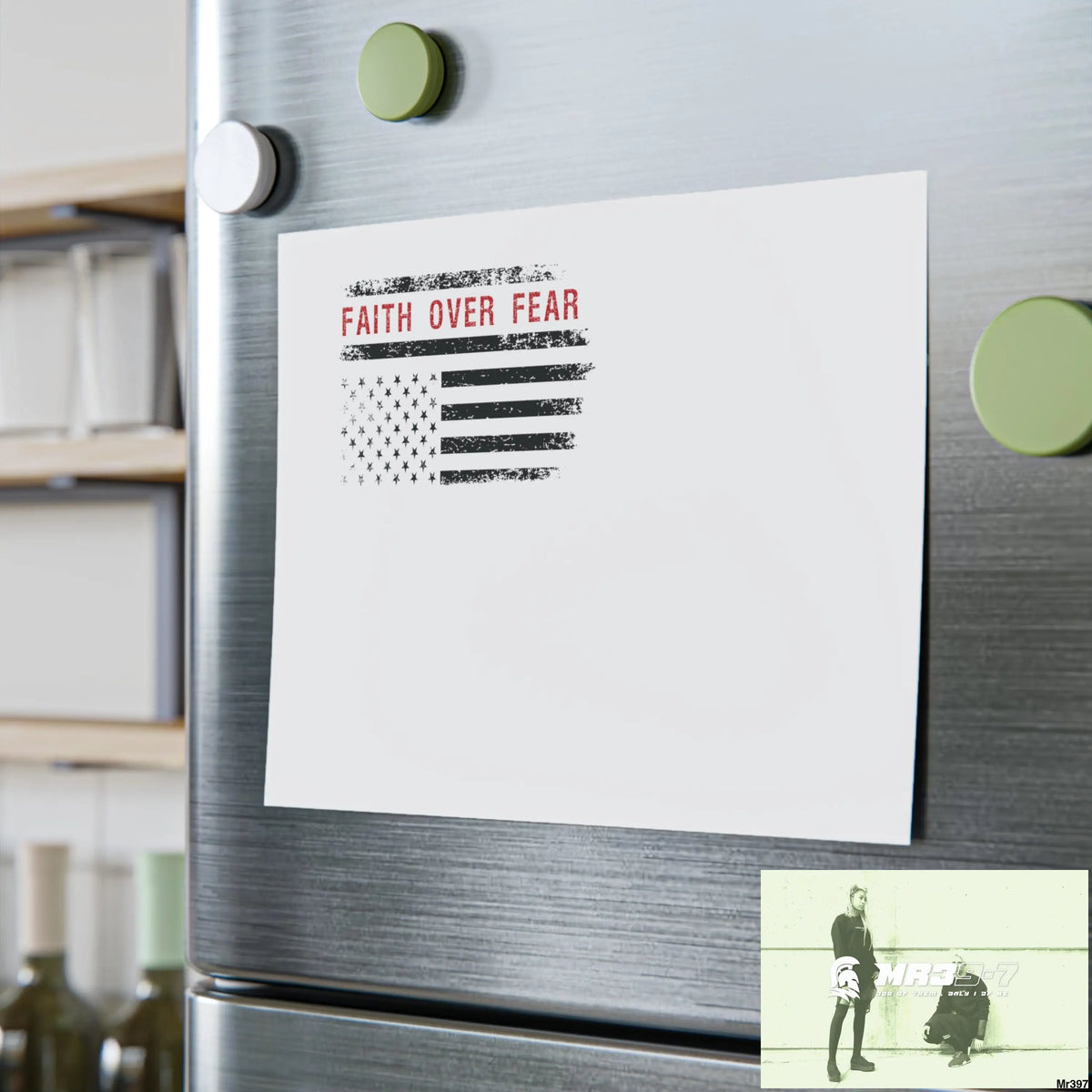 Mr39-7s USA Faith over Fear Post-it® Note Pads Paper products