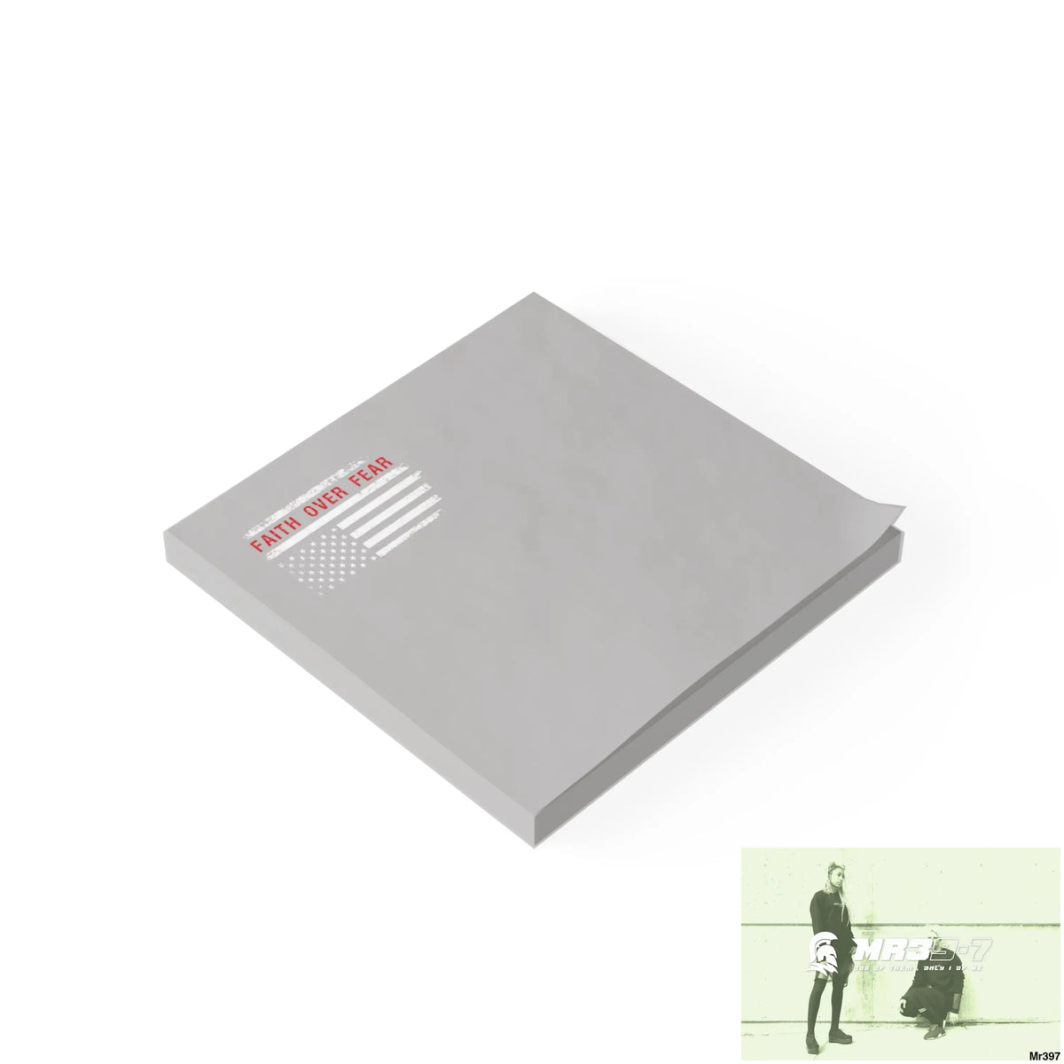 Mr39-7s USA Faith over Fear Post-it® Note Pads Paper products
