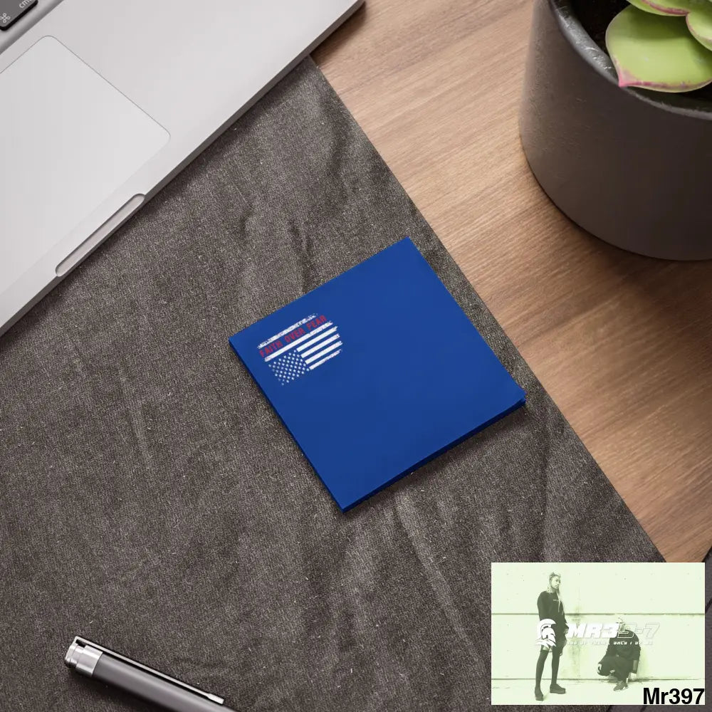 Mr39-7s USA Faith over Fear Post-it® Note Pads Paper products