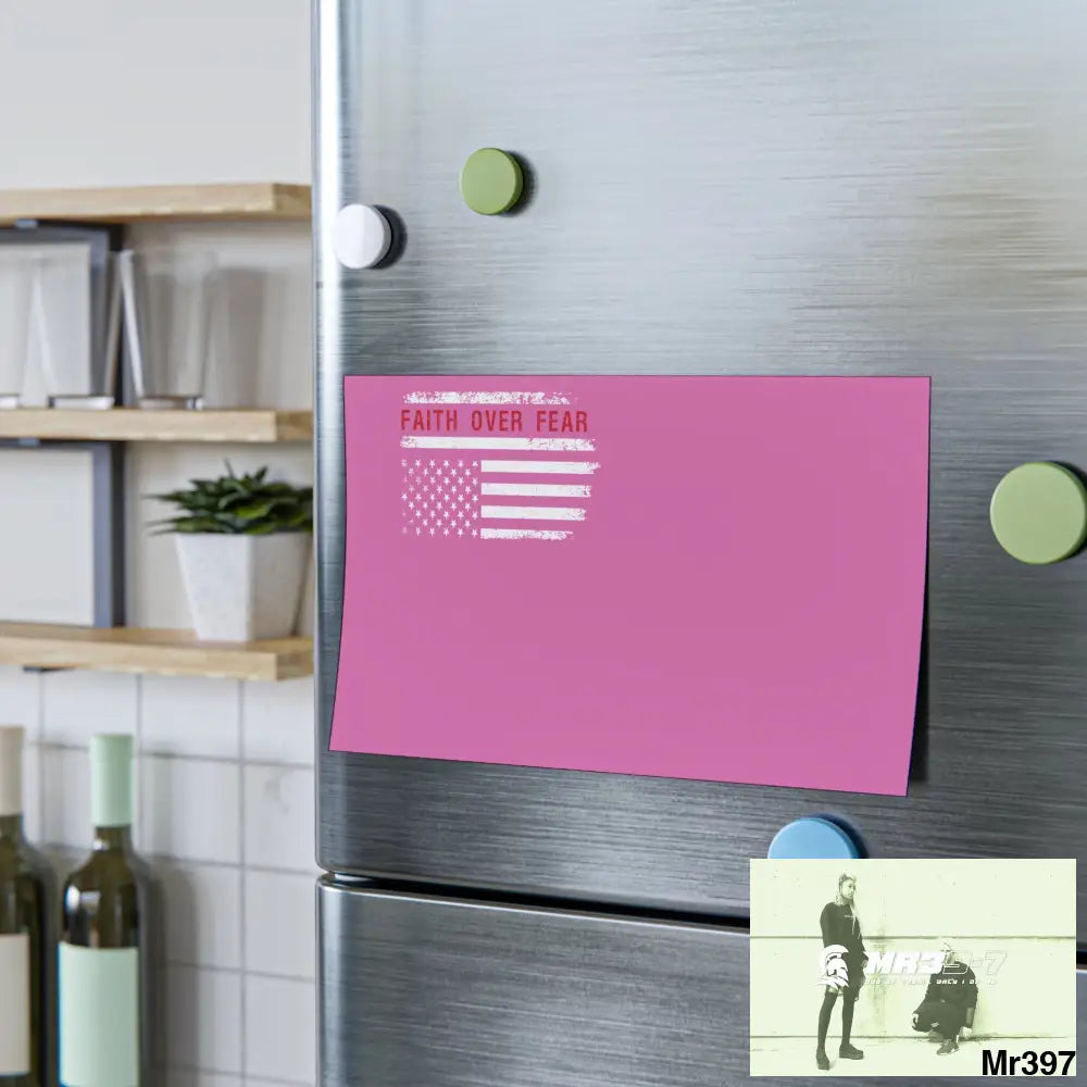 Mr39-7s USA Faith over Fear Post-it® Note Pads Paper products