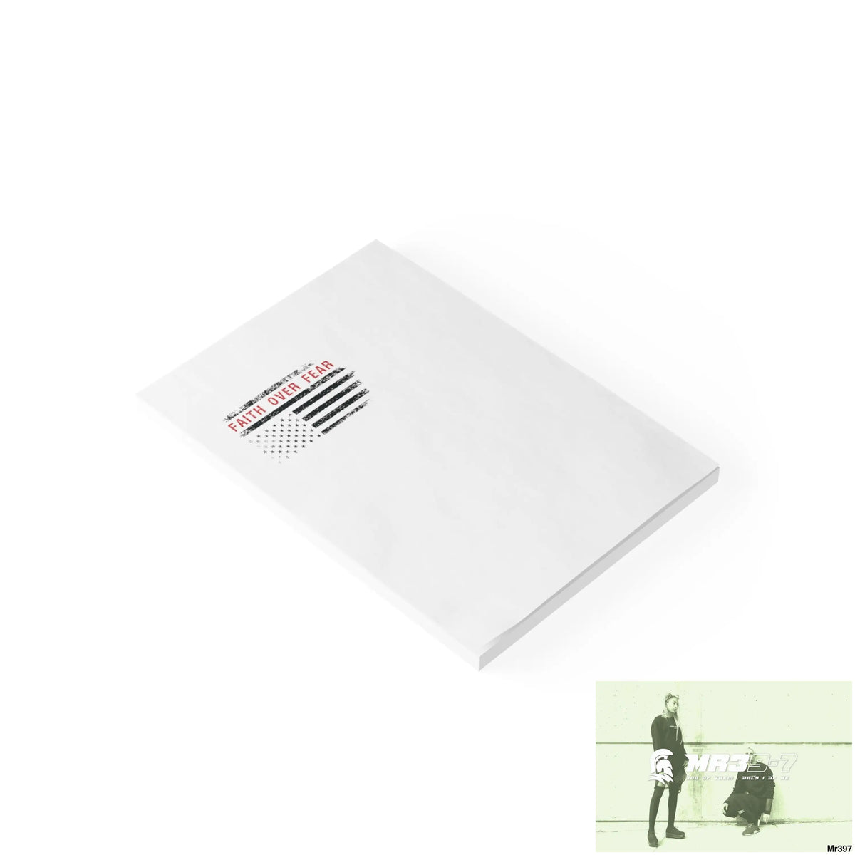 Mr39-7s USA Faith over Fear Post-it® Note Pads Paper products