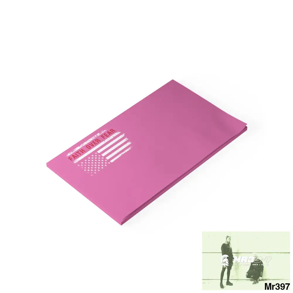 Mr39-7s USA Faith over Fear Post-it® Note Pads Paper products