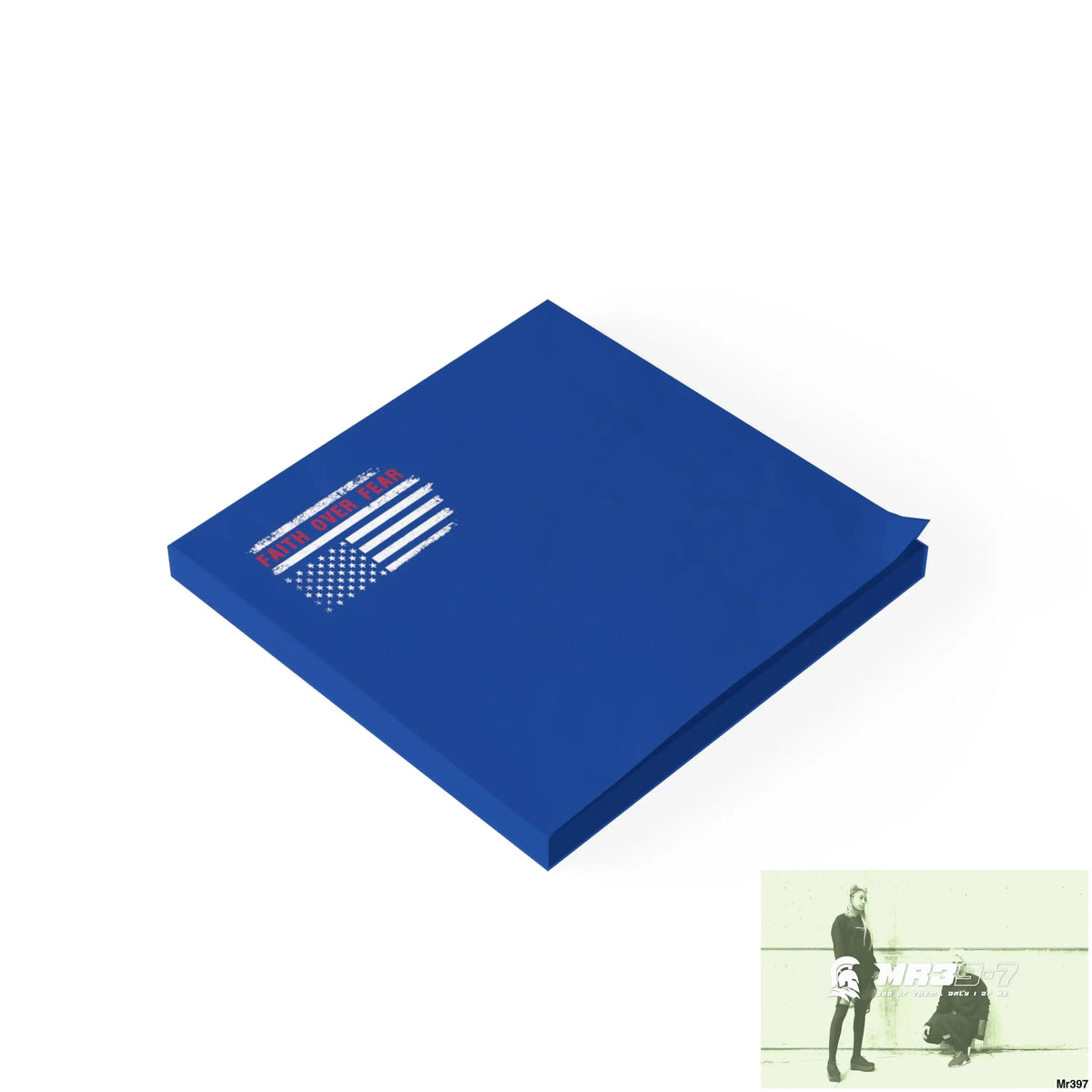 Mr39-7s USA Faith over Fear Post-it® Note Pads Paper products