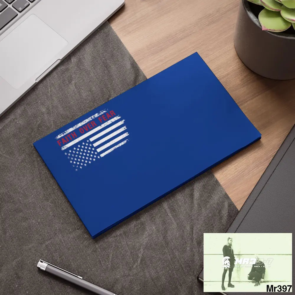 Mr39-7s USA Faith over Fear Post-it® Note Pads Paper products