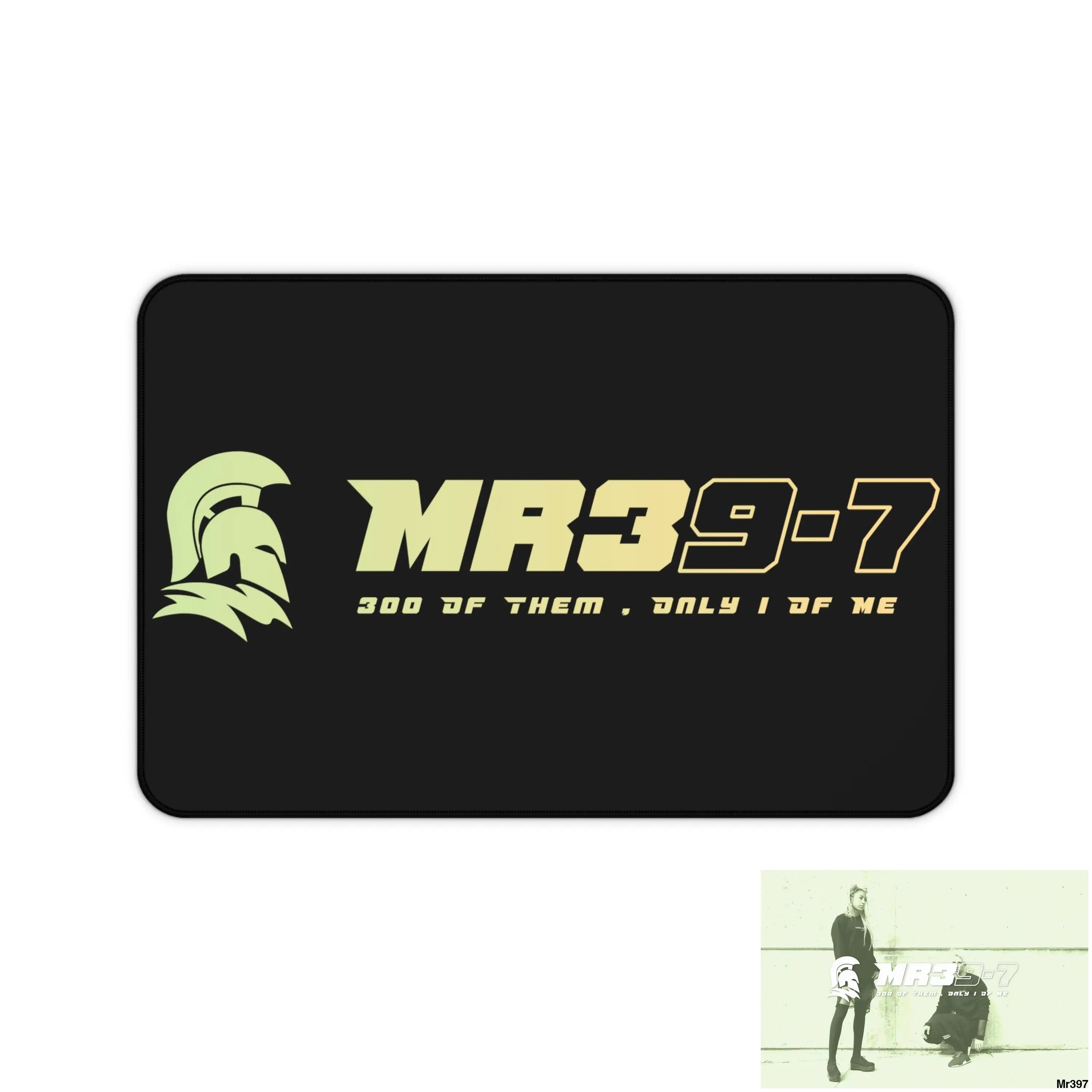 MR39 A1-Vigilante Desk Mat 12’’ × 18’’ Home Decor