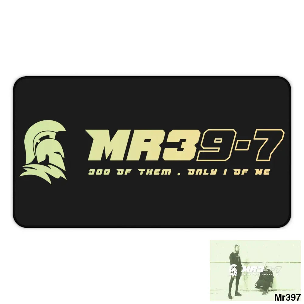 MR39 A1-Vigilante Desk Mat 12’’ × 22’’ Home Decor