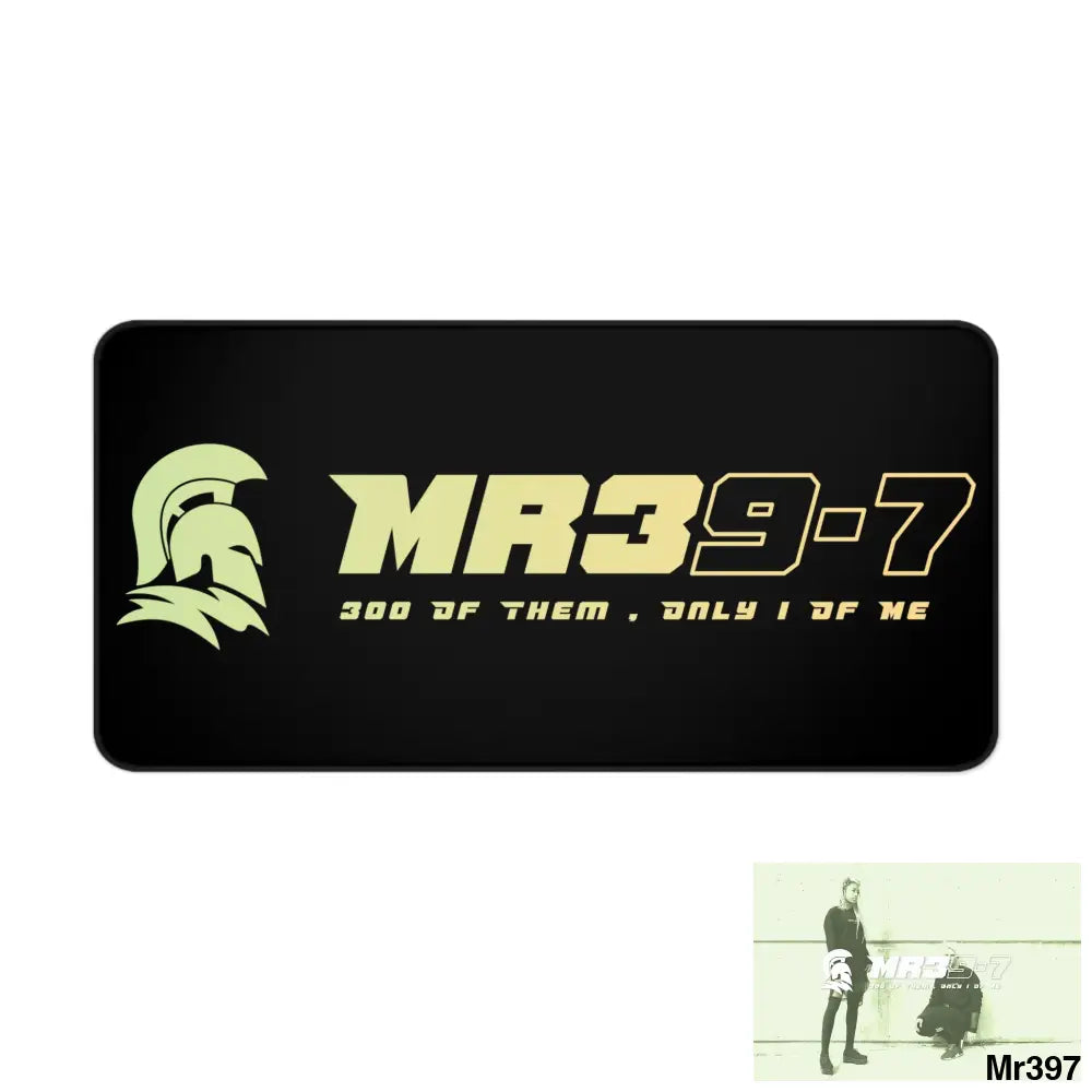 MR39 A1-Vigilante Desk Mat 15.5’’ × 31’’ Home Decor