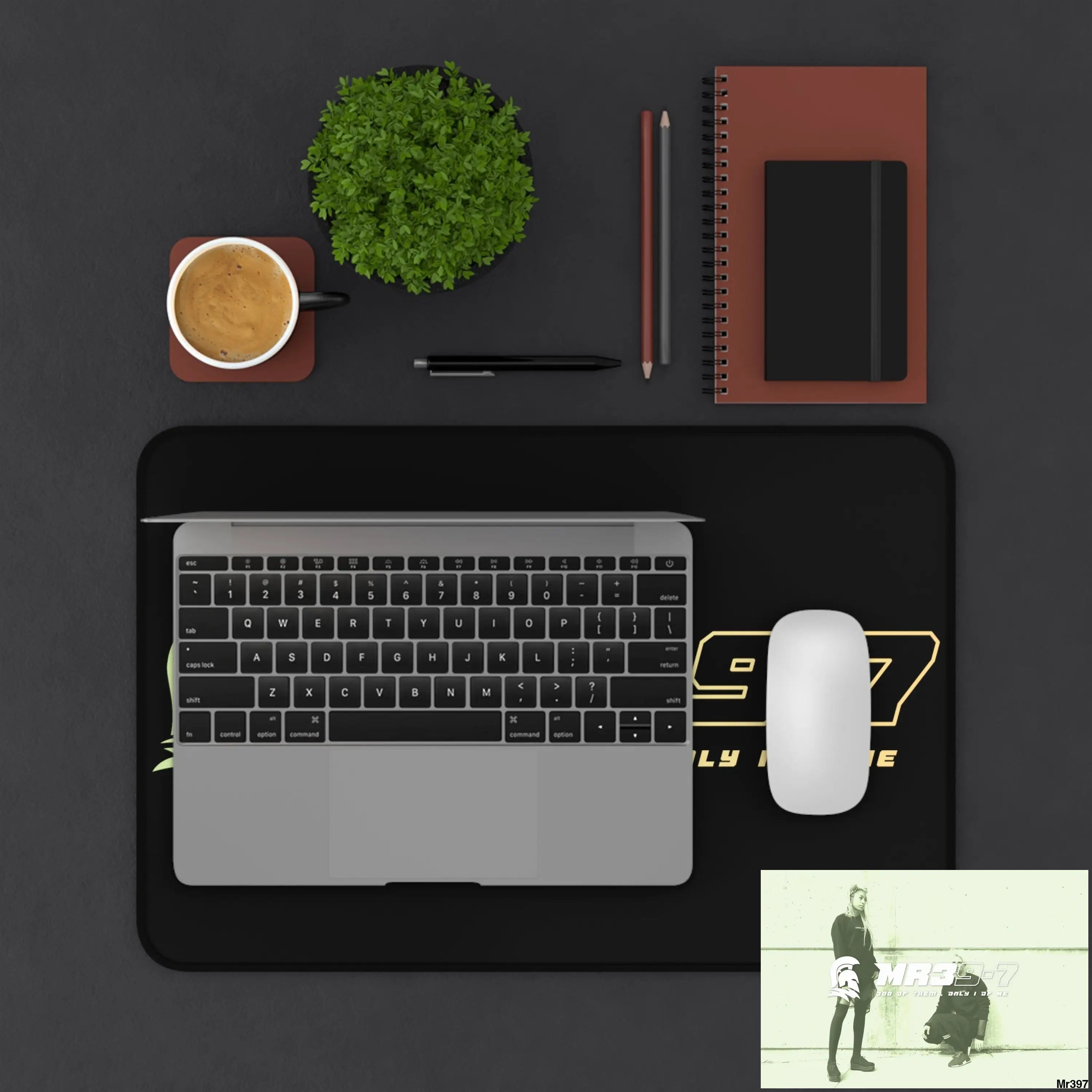 MR39 A1-Vigilante Desk Mat Home Decor