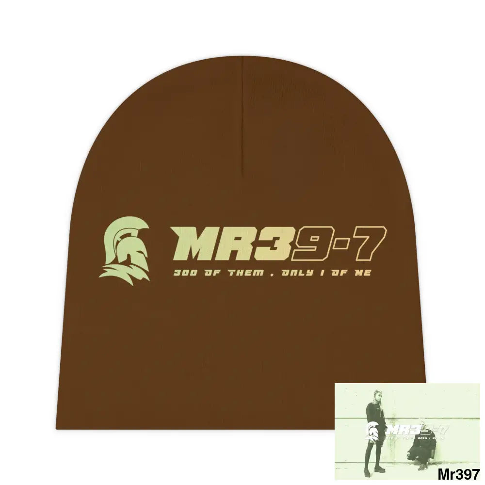 MR39 Baby Beanie (AOP) One size / White All Over Prints