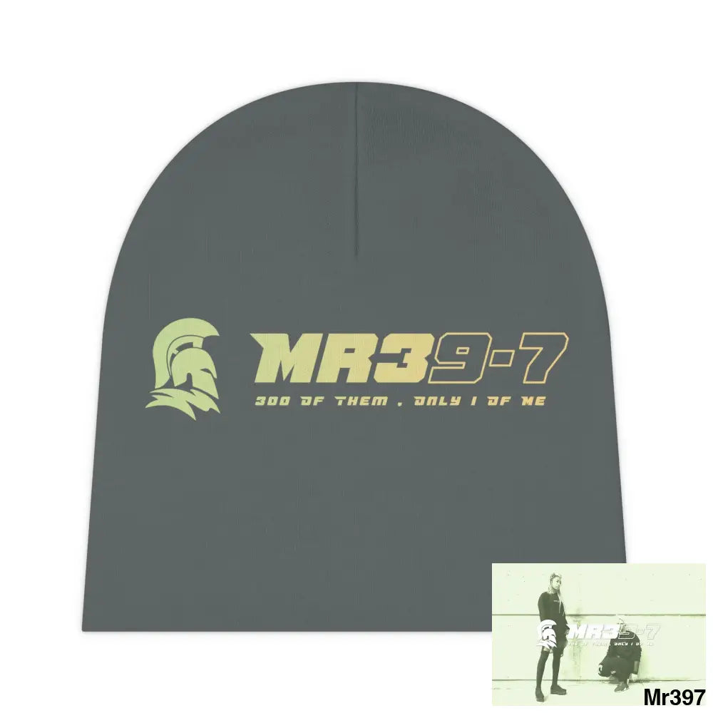 MR39 Baby Beanie (AOP) One size / White All Over Prints