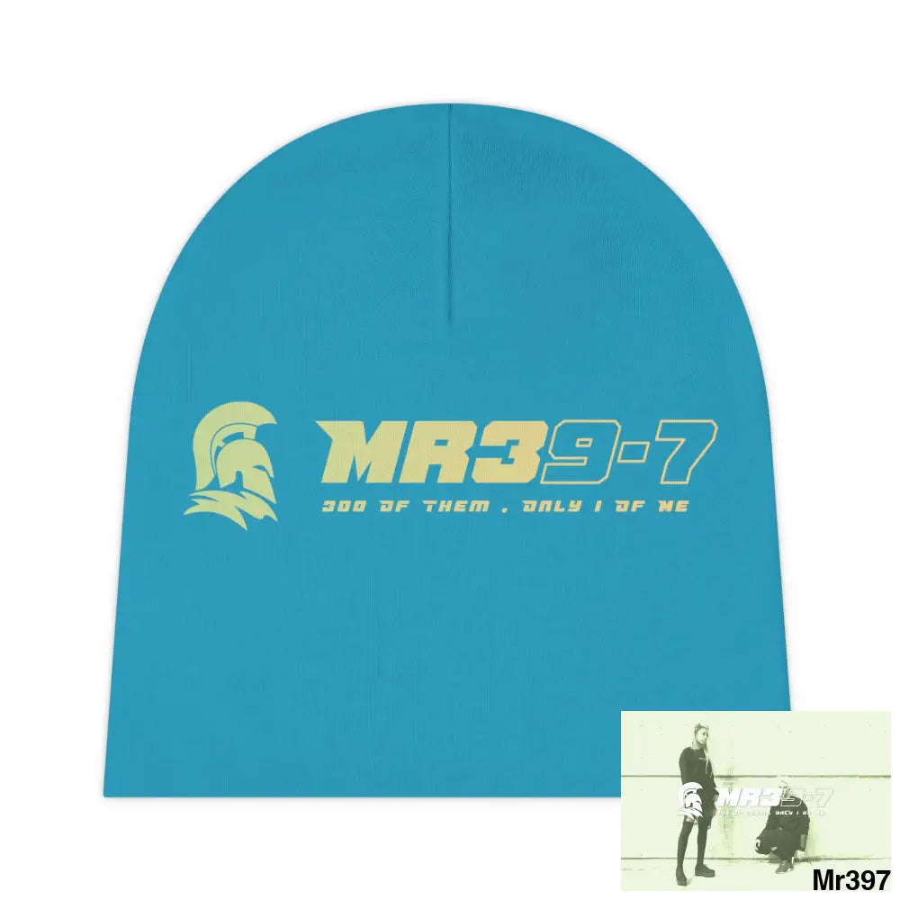 MR39 Baby Beanie (AOP) One size / White All Over Prints