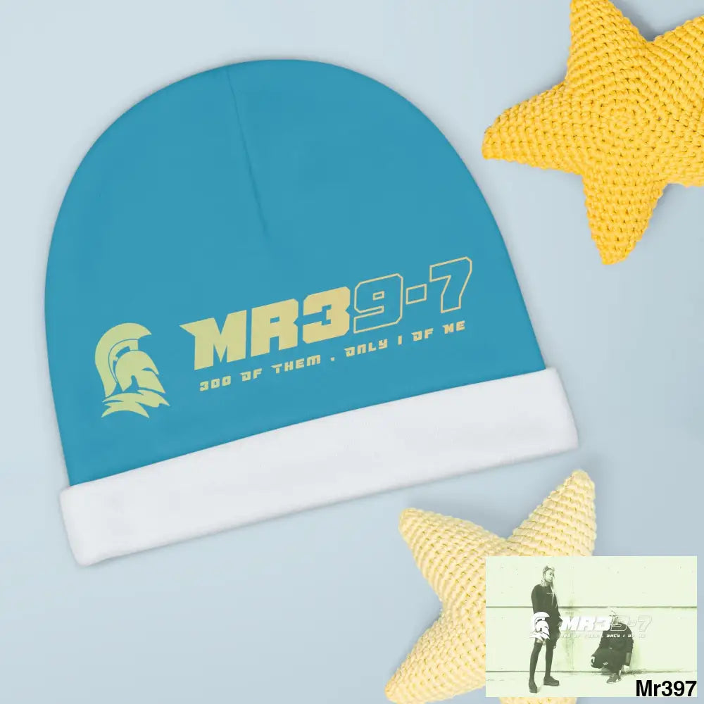 MR39 Baby Beanie (AOP) One size / White All Over Prints