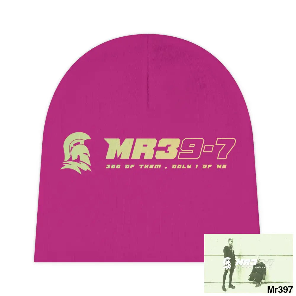 MR39 Baby Beanie (AOP) One size / White All Over Prints