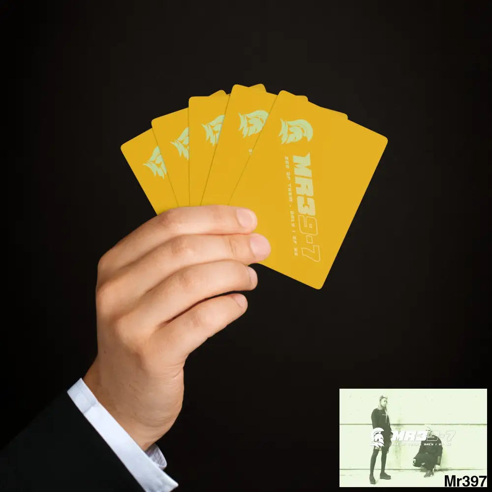 MR39 Custom Poker Cards 2.47’’ x 3.47’’ / White / Semi Glossy Paper products