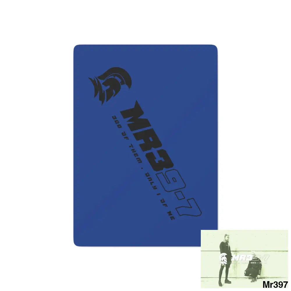 MR39 Custom Poker Cards 2.47’’ x 3.47’’ / White / Semi Glossy Paper products