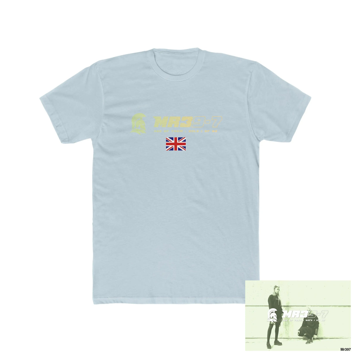 MR39 Dahab Men’s Cotton Crew Tee Solid Light Blue / S T-Shirt