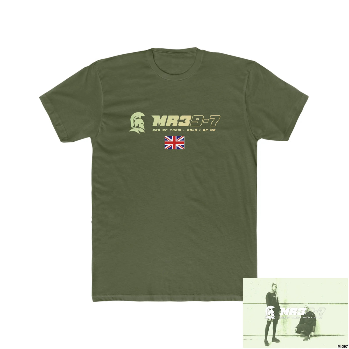 MR39 Dahab Men’s Cotton Crew Tee Solid Military Green / XS T-Shirt