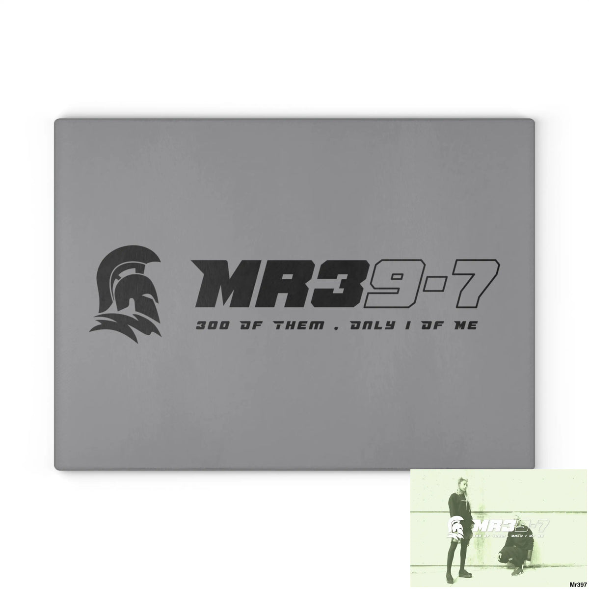 MR39 Glass Cutting Board 11’’ x 15’’ / Rectangle Home Decor