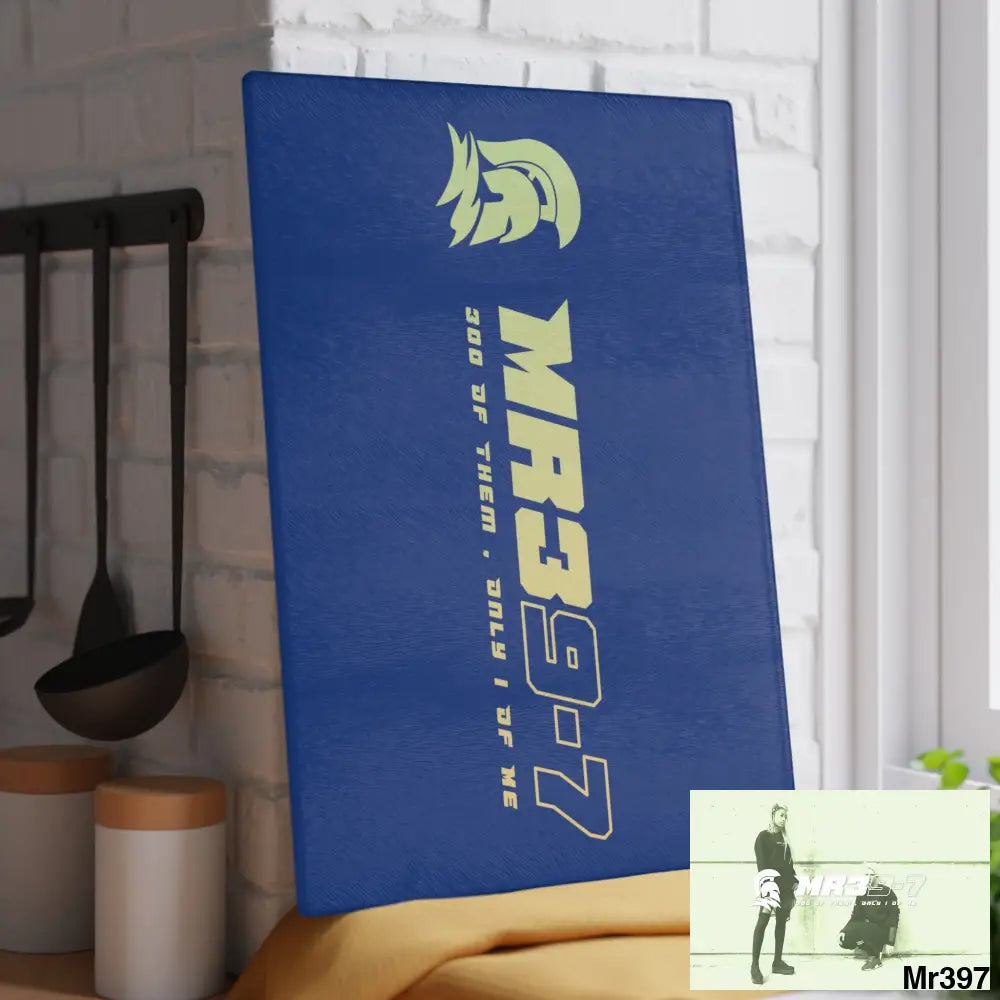 MR39 Glass Cutting Board 11’’ x 15’’ / Rectangle Home Decor