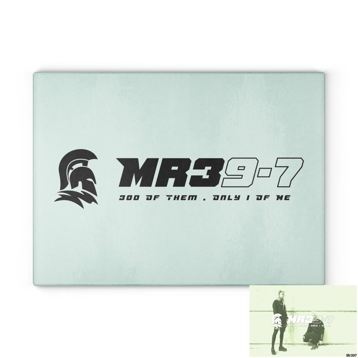 MR39 Glass Cutting Board 11’’ x 15’’ / Rectangle Home Decor
