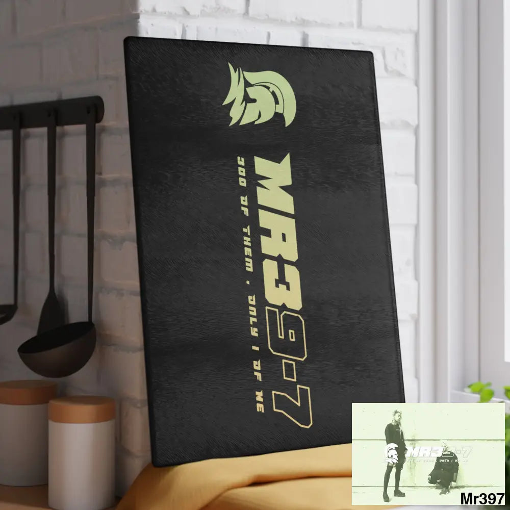 MR39 Glass Cutting Board 11’’ x 15’’ / Rectangle Home Decor