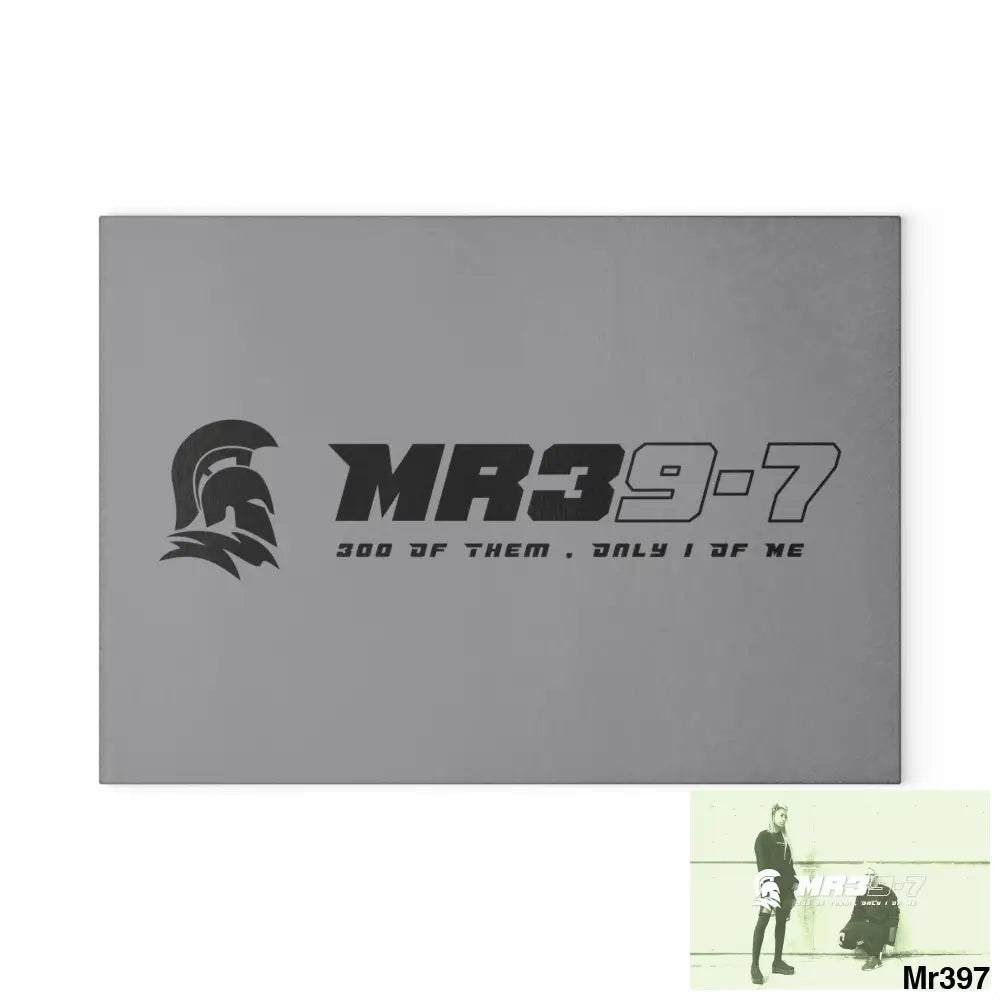 MR39 Glass Cutting Board 8’’ x 11’’ / Rectangle Home Decor