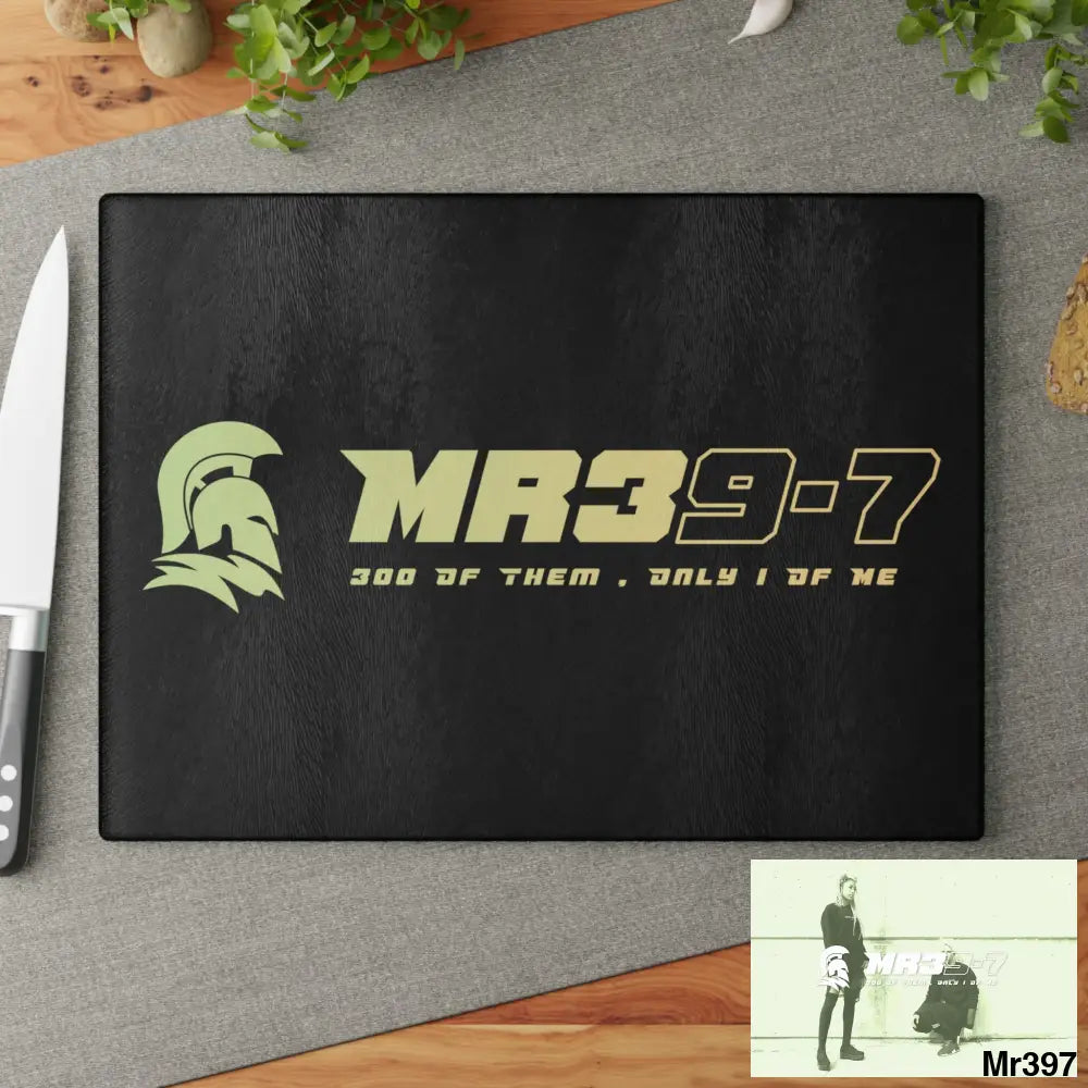 MR39 Glass Cutting Board Home Decor