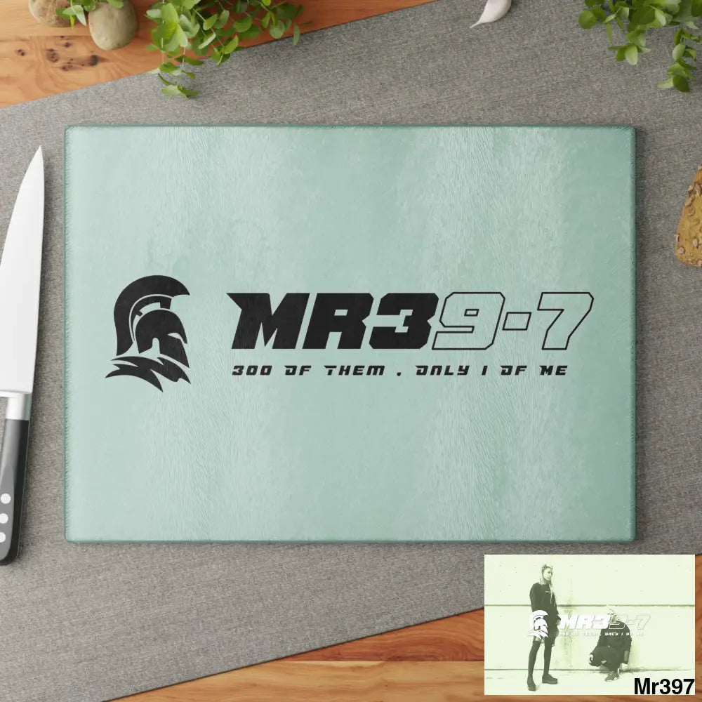 MR39 Glass Cutting Board Home Decor