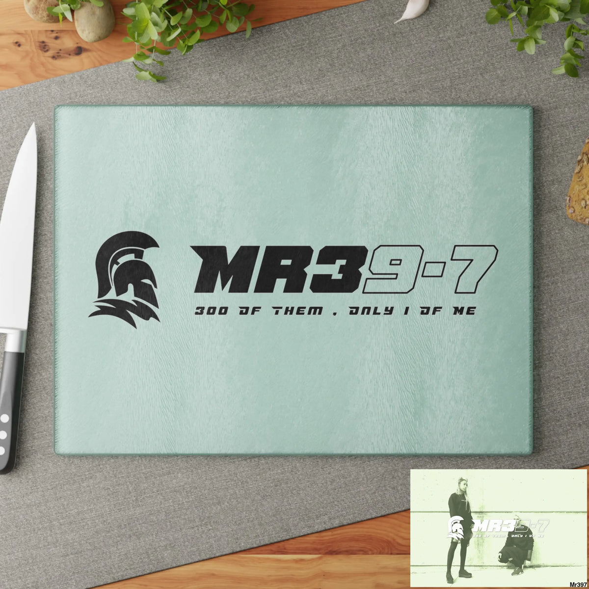 MR39 Glass Cutting Board Home Decor