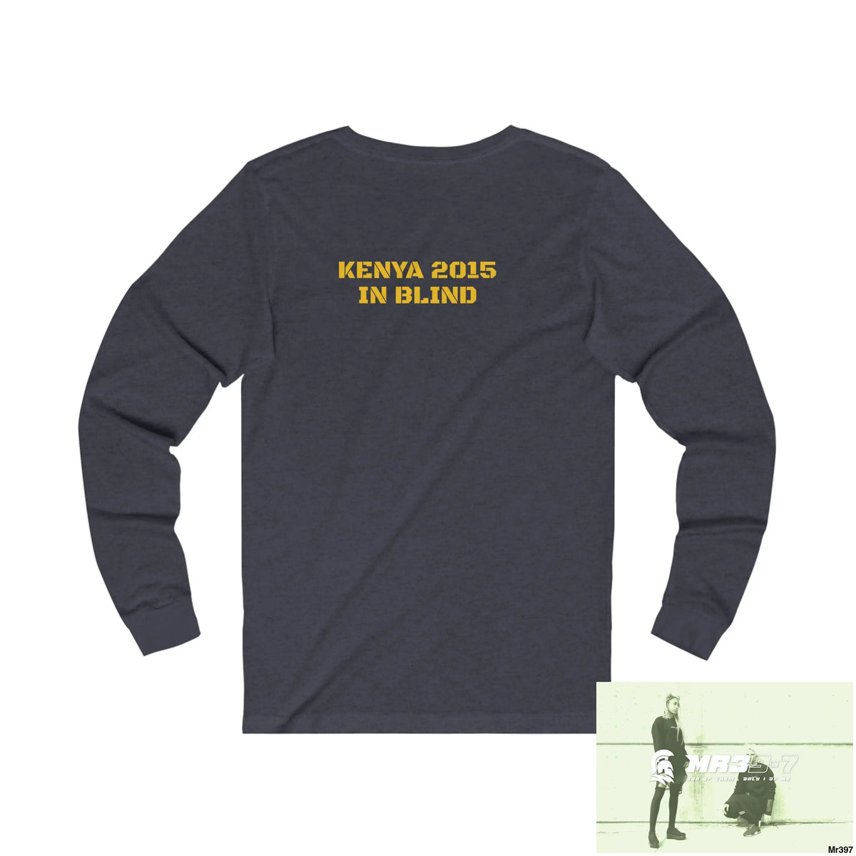 MR39 KENYA (In blind) Unisex Jersey Long Sleeve Tee Long-sleeve