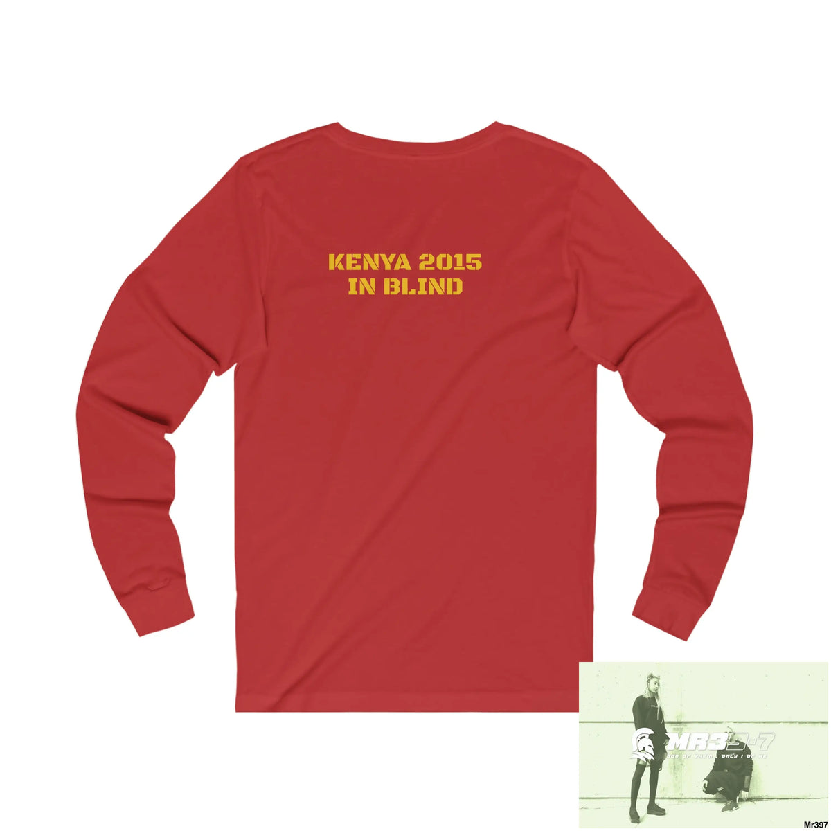 MR39 KENYA (In blind) Unisex Jersey Long Sleeve Tee Long-sleeve
