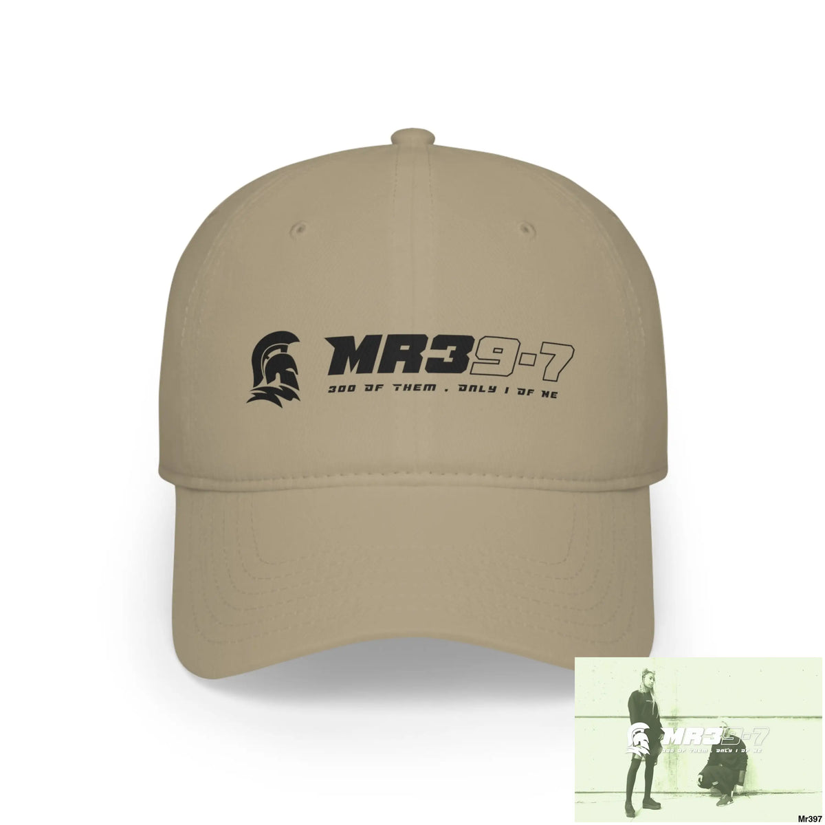 MR39 Low Profile Baseball Cap Khaki / One size Hats