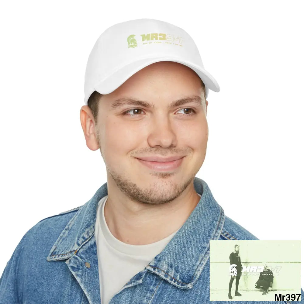 MR39 Low Profile Baseball Cap White / One size Hats