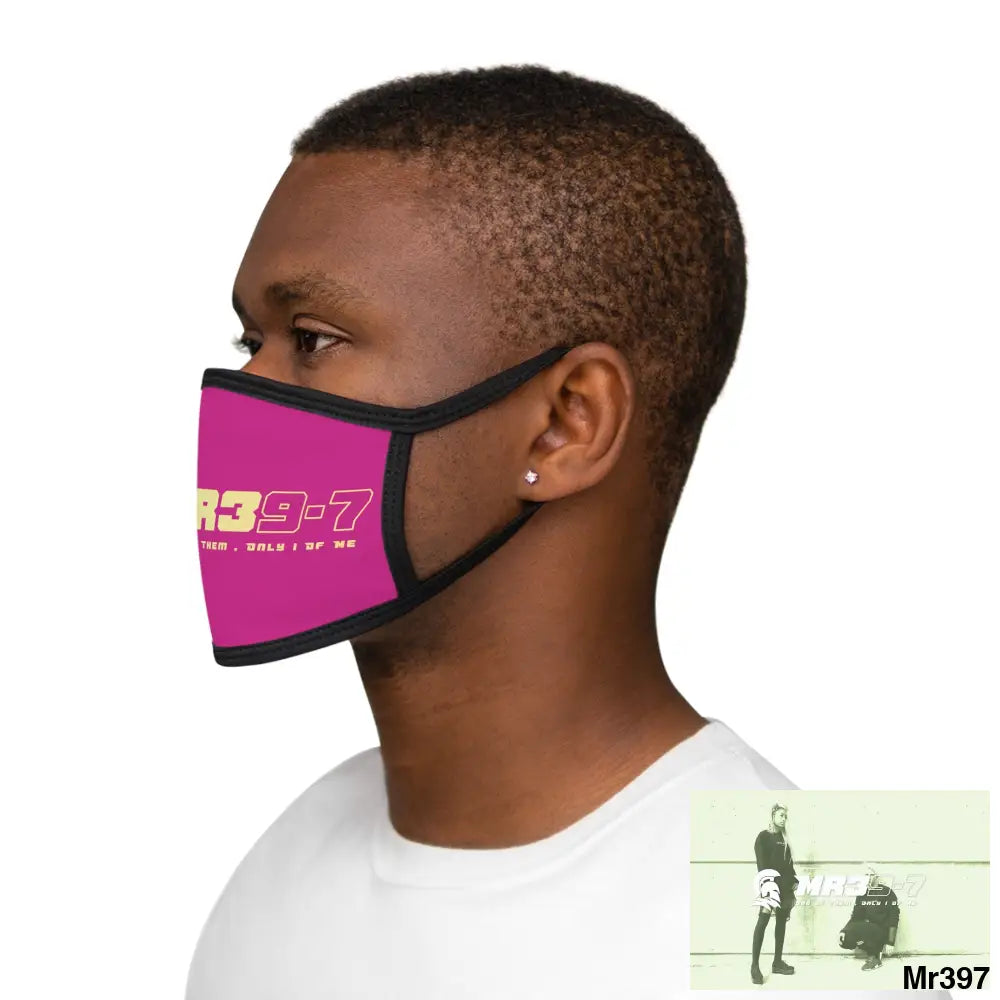 MR39 Mixed-Fabric Face Mask One size Accessories