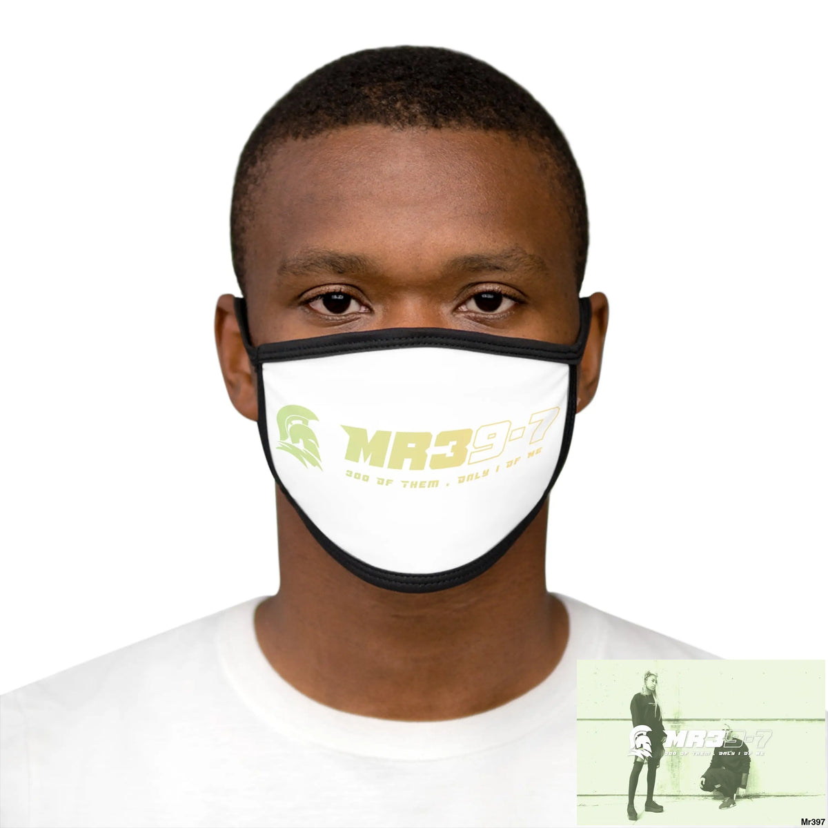 MR39 Mixed-Fabric Face Mask One size Accessories