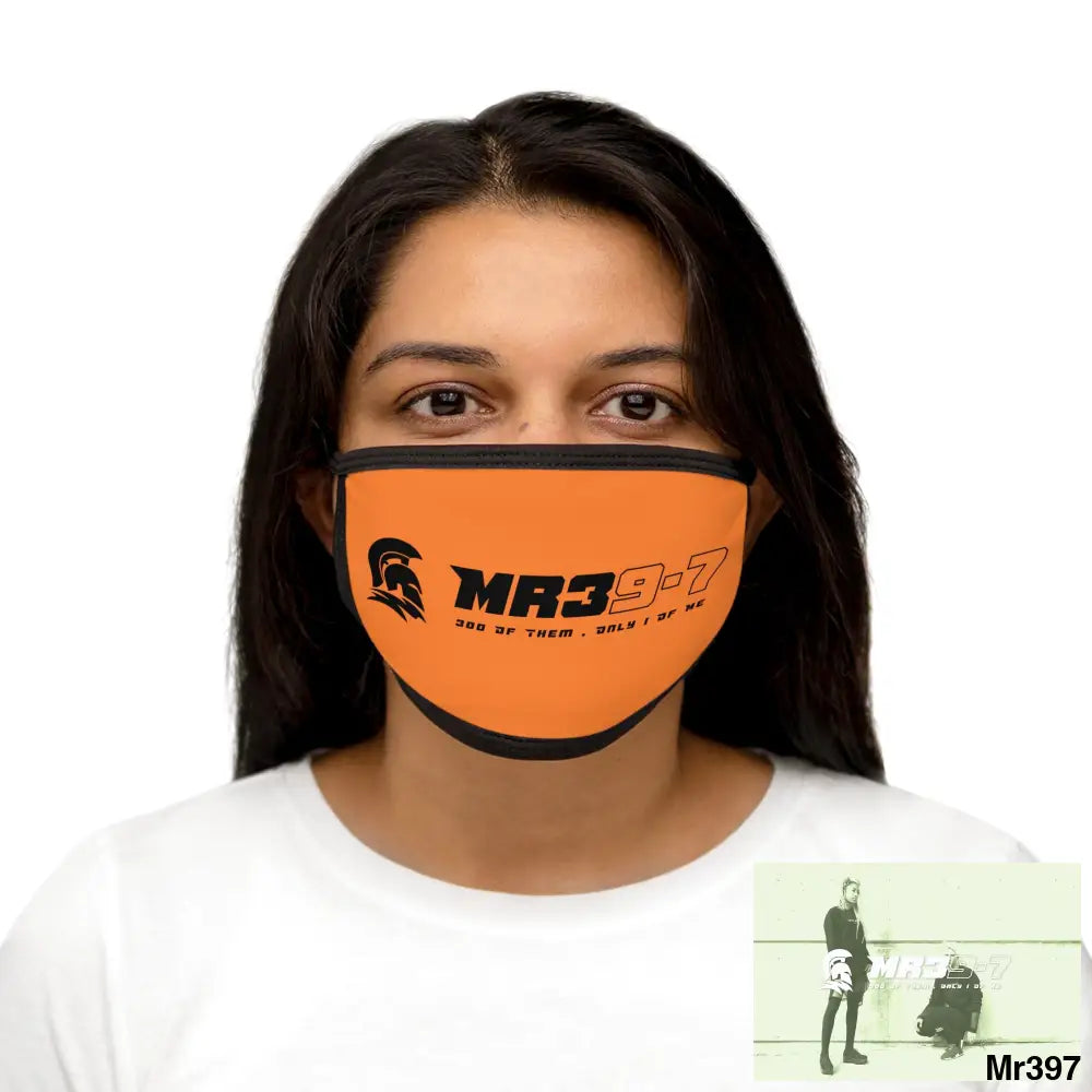 MR39 Mixed-Fabric Face Mask One size Accessories