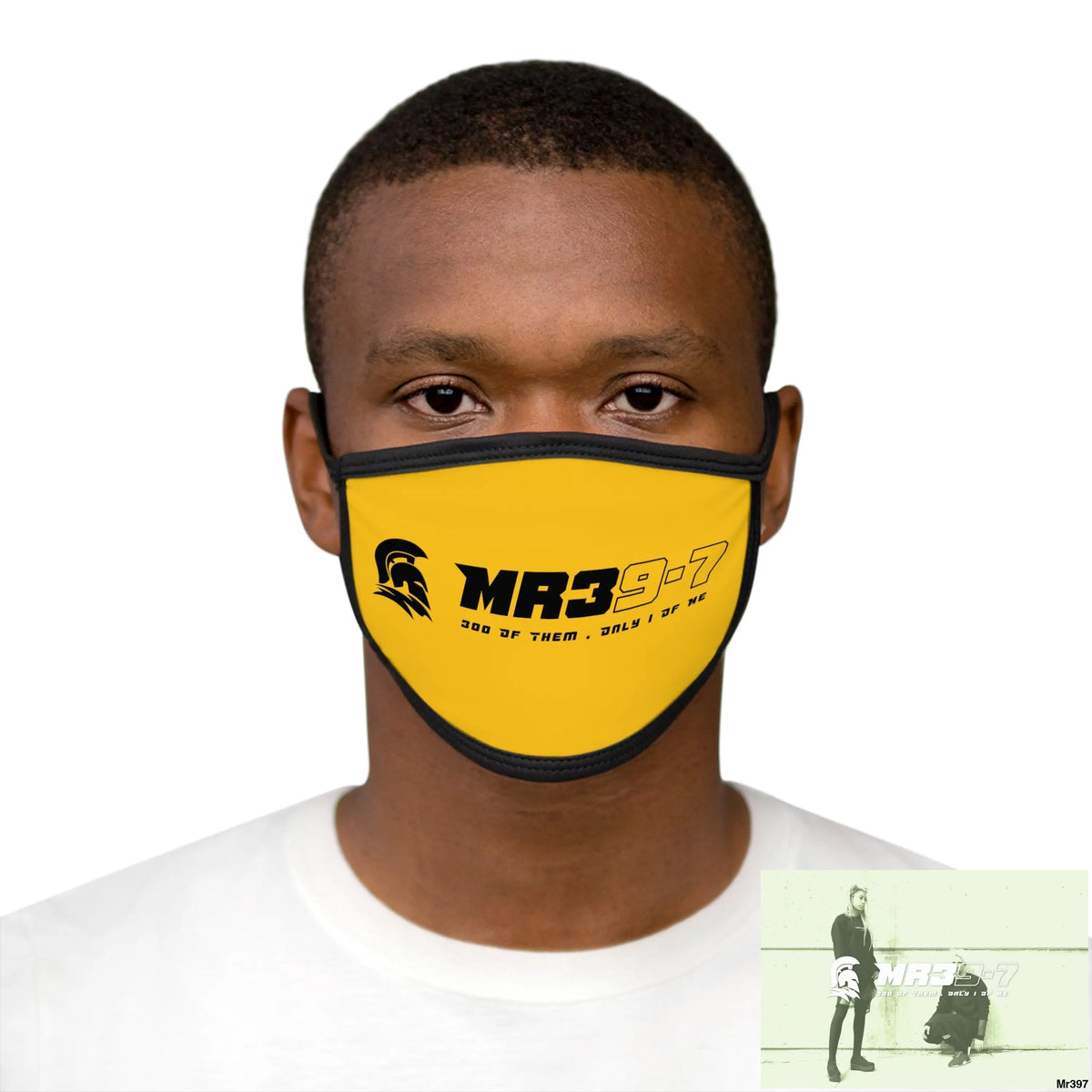 MR39 Mixed-Fabric Face Mask One size Accessories