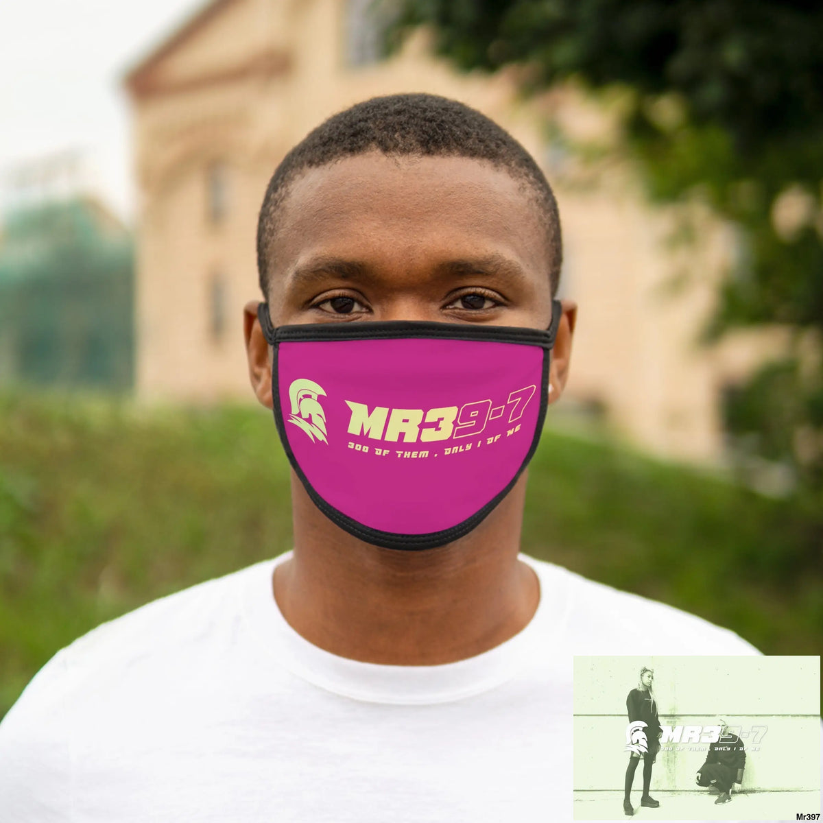 MR39 Mixed-Fabric Face Mask One size Accessories