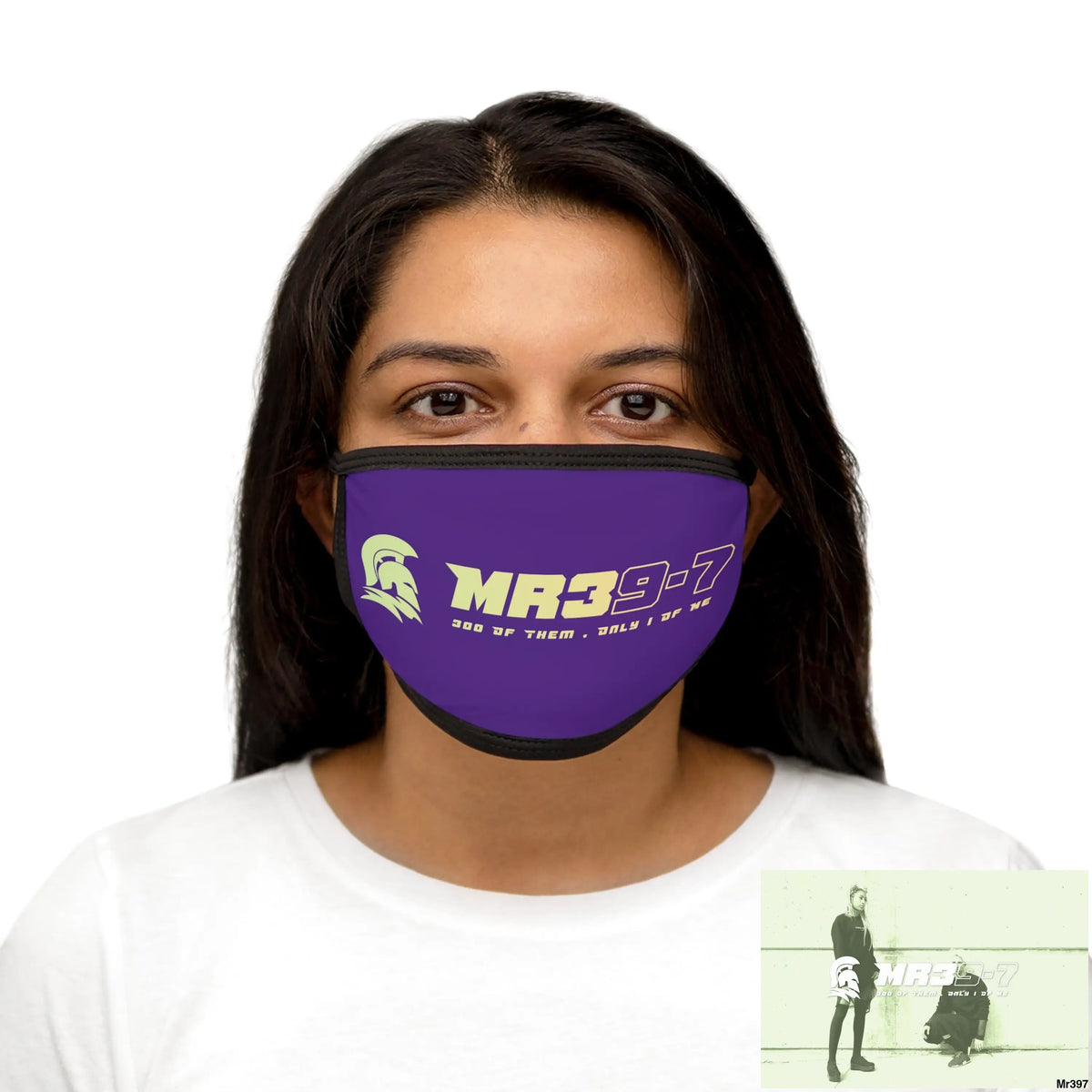 MR39 Mixed-Fabric Face Mask One size Accessories
