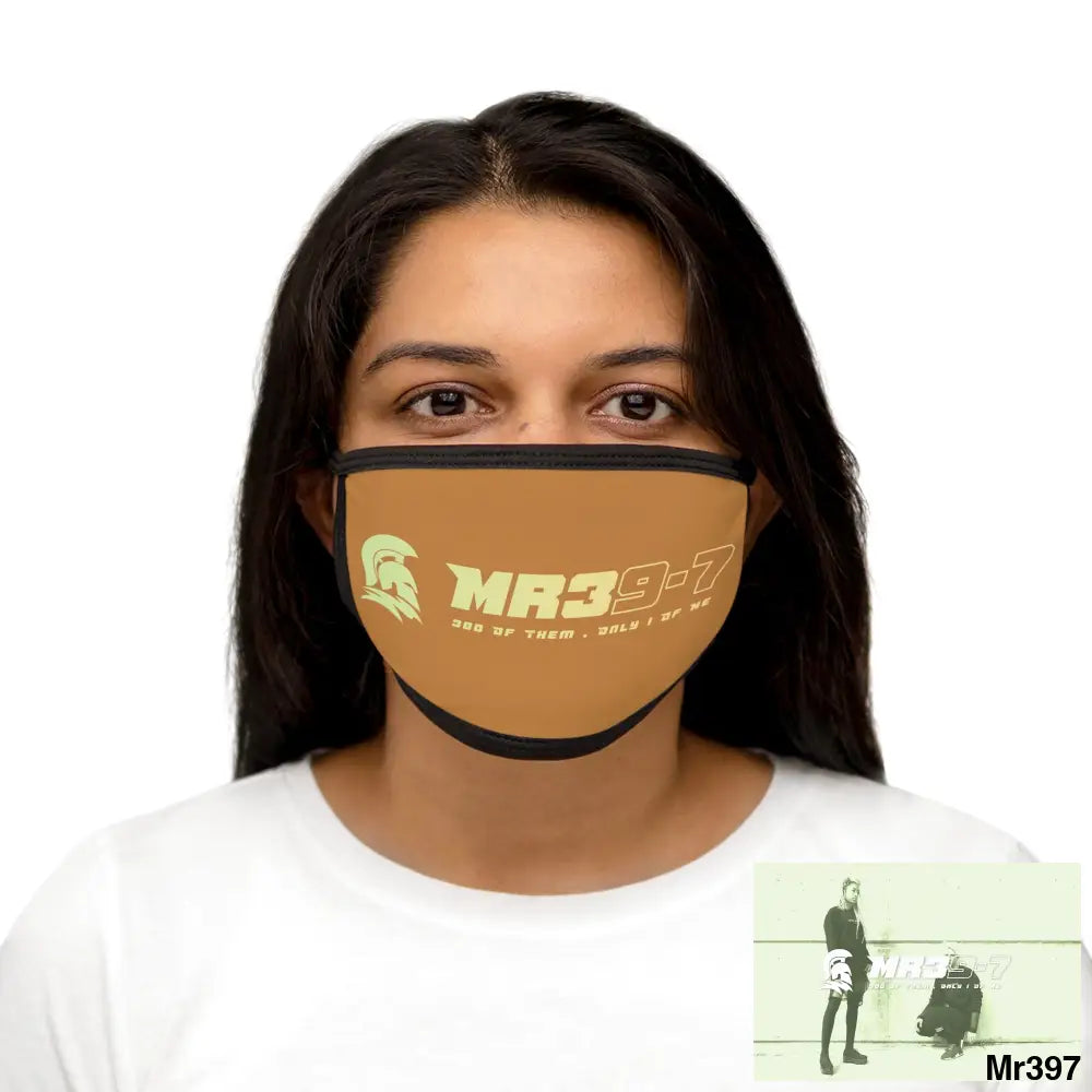 MR39 Mixed-Fabric Face Mask One size Accessories