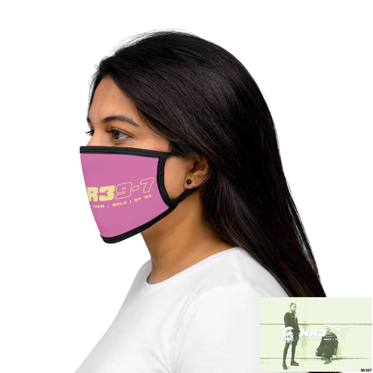 MR39 Mixed-Fabric Face Mask One size Accessories