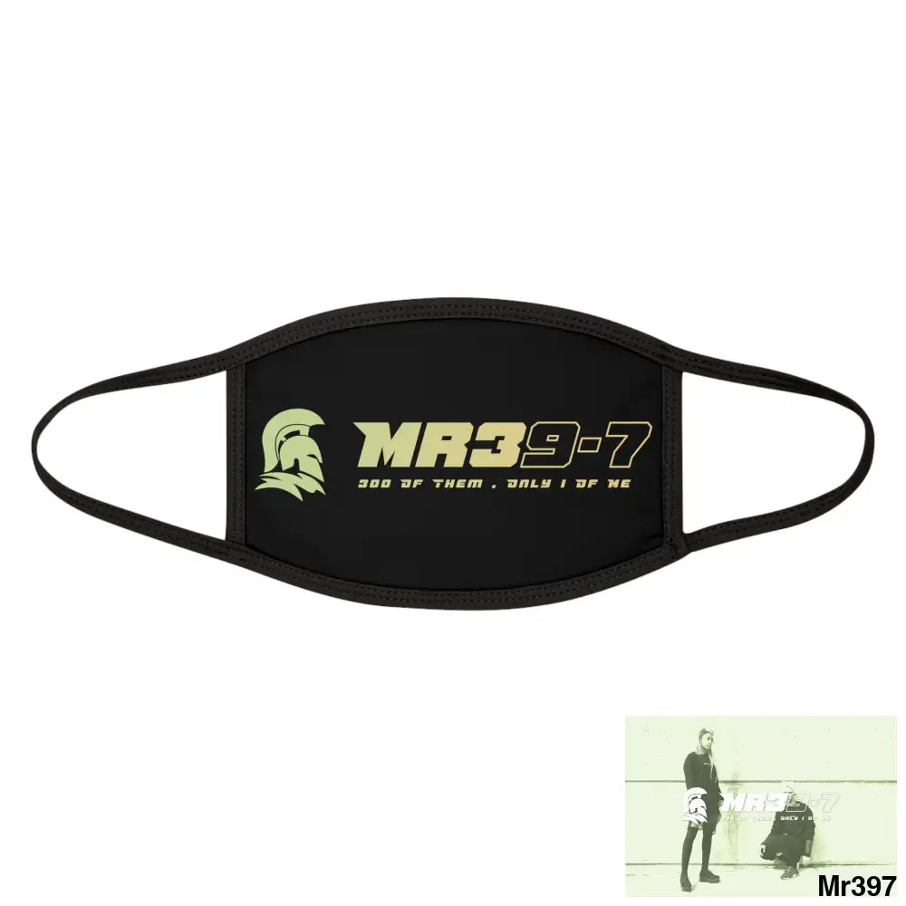 MR39 Mixed-Fabric Face Mask One size Accessories