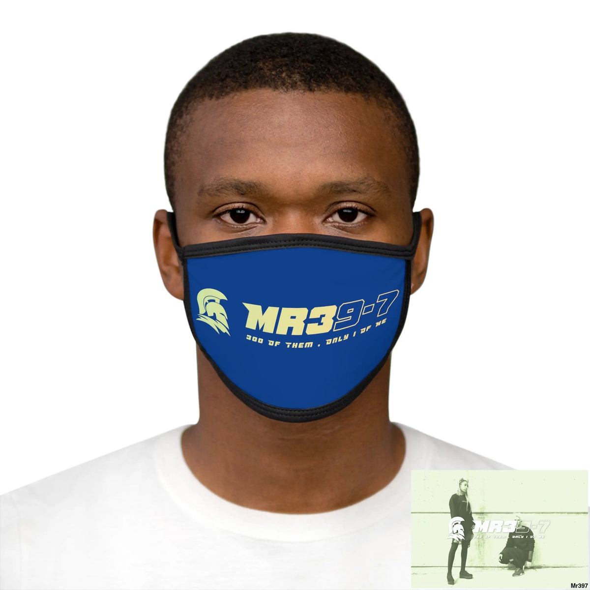 MR39 Mixed-Fabric Face Mask One size Accessories