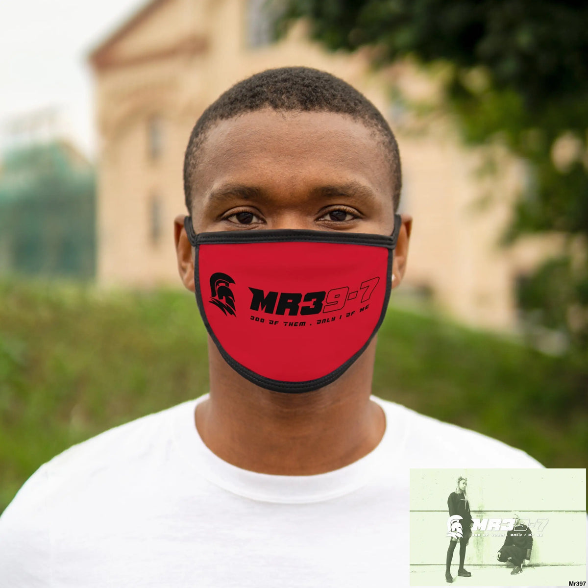 MR39 Mixed-Fabric Face Mask One size Accessories