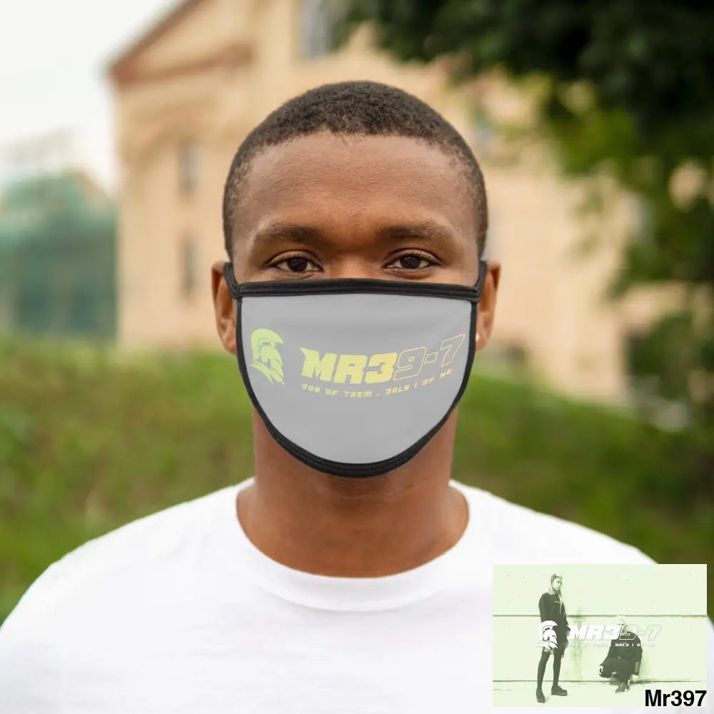 MR39 Mixed-Fabric Face Mask One size Accessories
