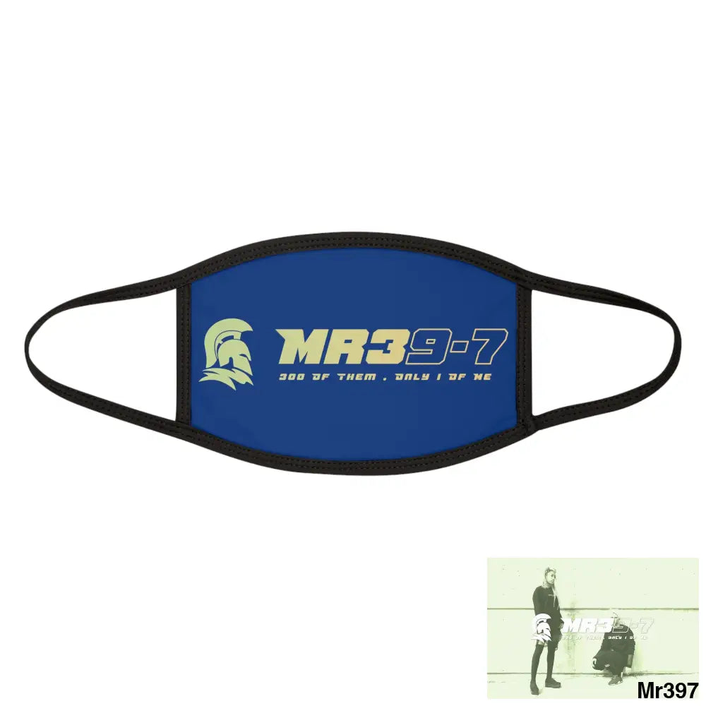 MR39 Mixed-Fabric Face Mask One size Accessories